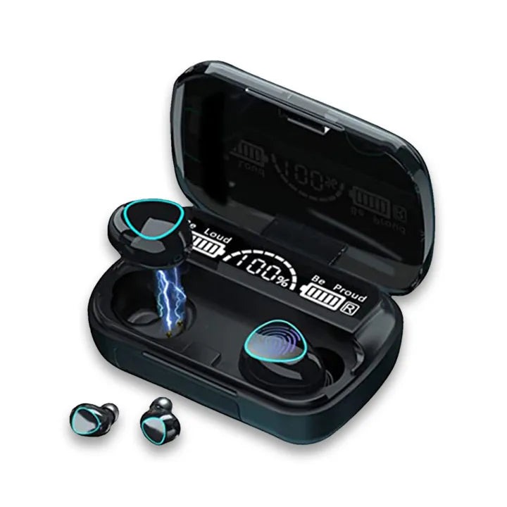 M10 and i12 TWS Wireless Bluetooth Earbuds V5.0 with Touch Sensor and Built-in Mic